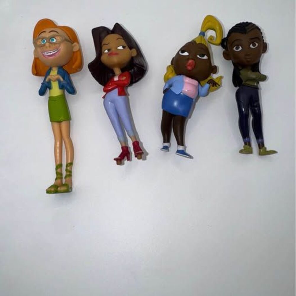 Disney The Proud Family Mini Figures Set of 4